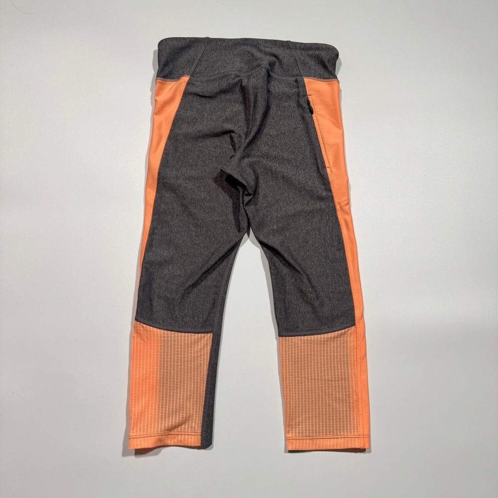 Under Armour Women's Charcoal‎ and Orange Leggings Size Small - Picture 15 of 15